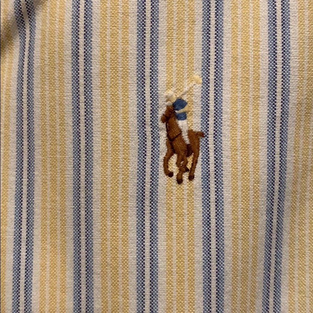 Men’s Polo Button Down Oxford Size M